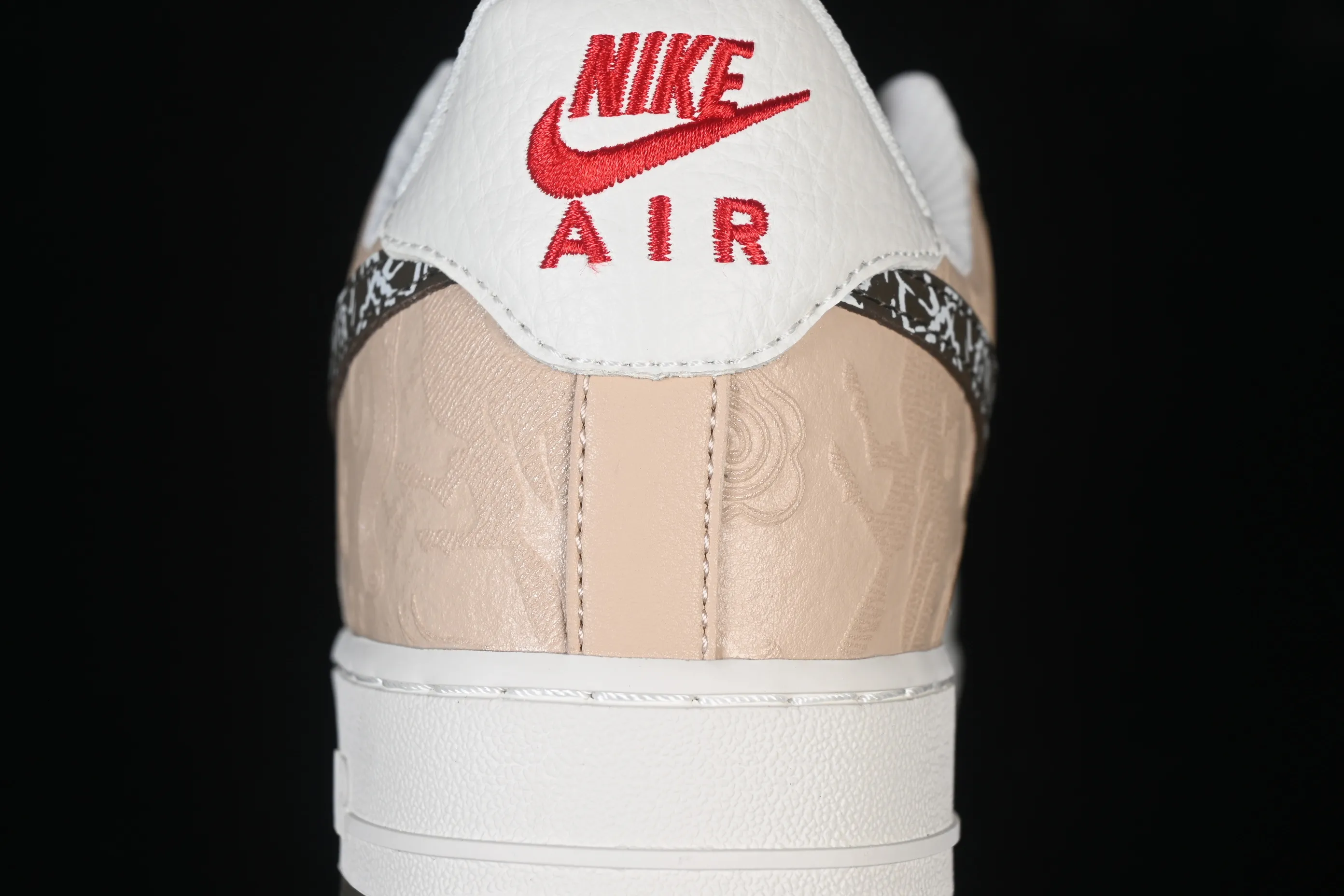 All categories Nk Air Force 1 Air Force series Nk Air Force 1 Low Air Force low top Nike Air Force 1'07 Low Year of the Horse limited edition plain brown condensed smoke Air Force 1 low top casual sneakers NH0601-537